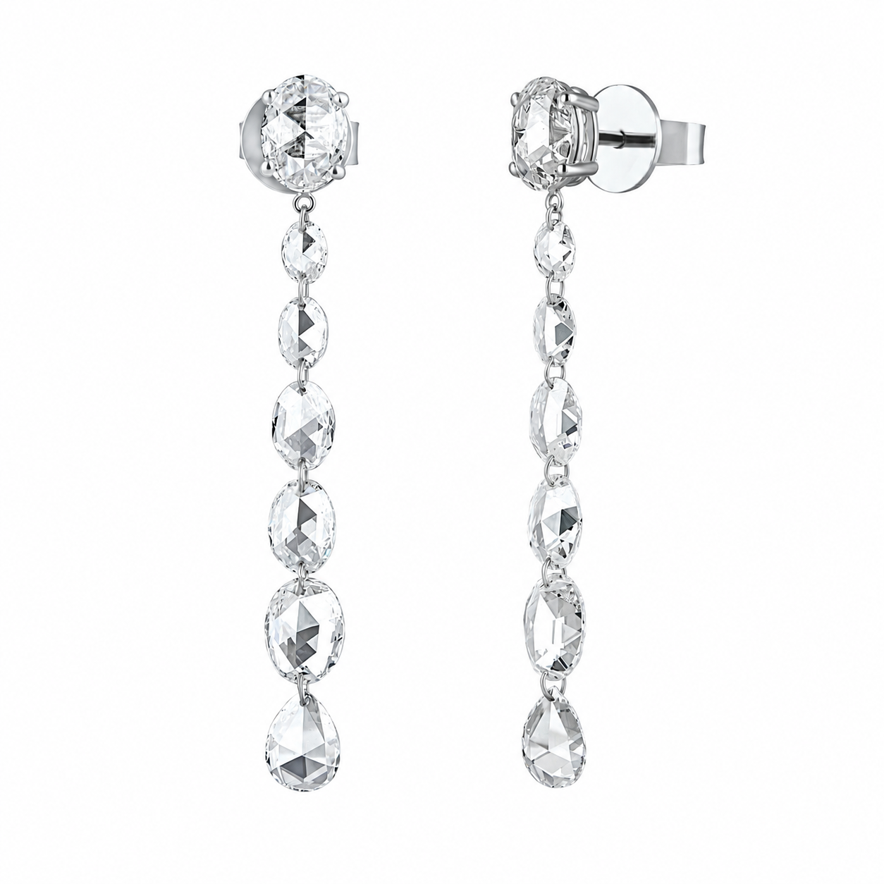 The Monolith Linear Drop Earrings