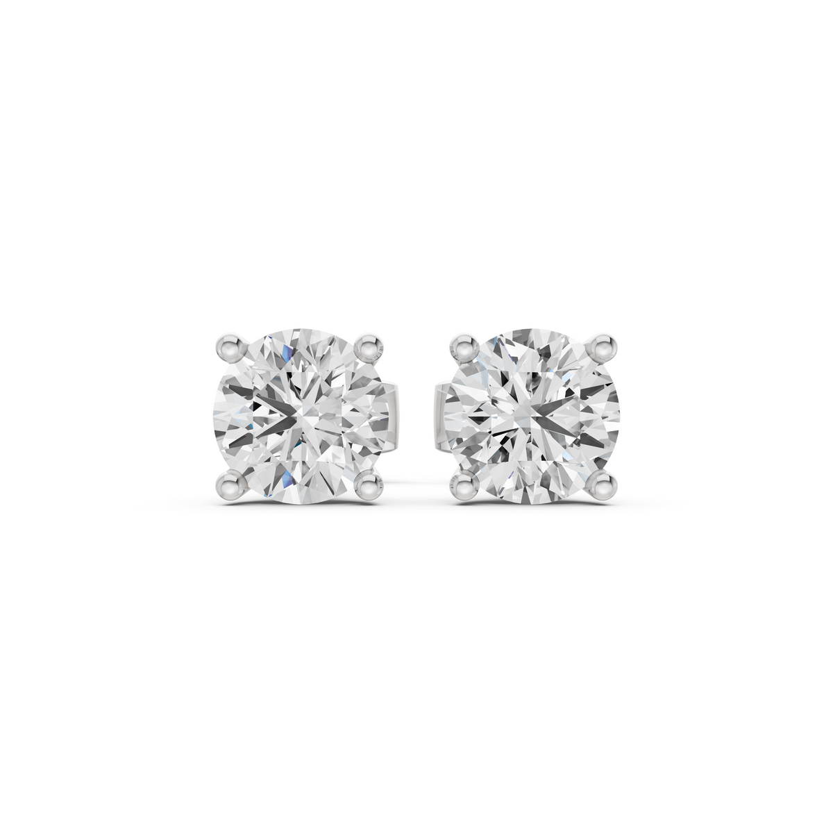 The Etoile Solitaire Stud Earrings