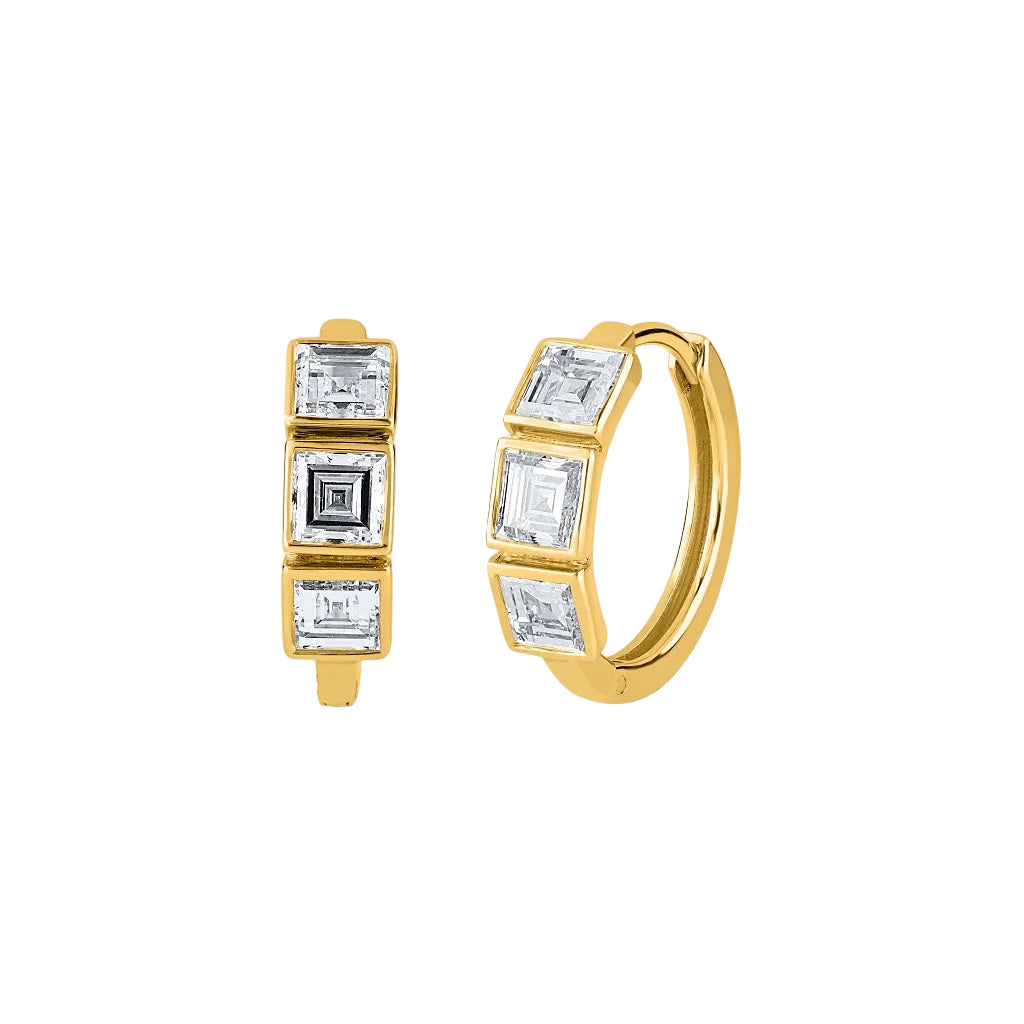 The Metropolis Asscher Huggies