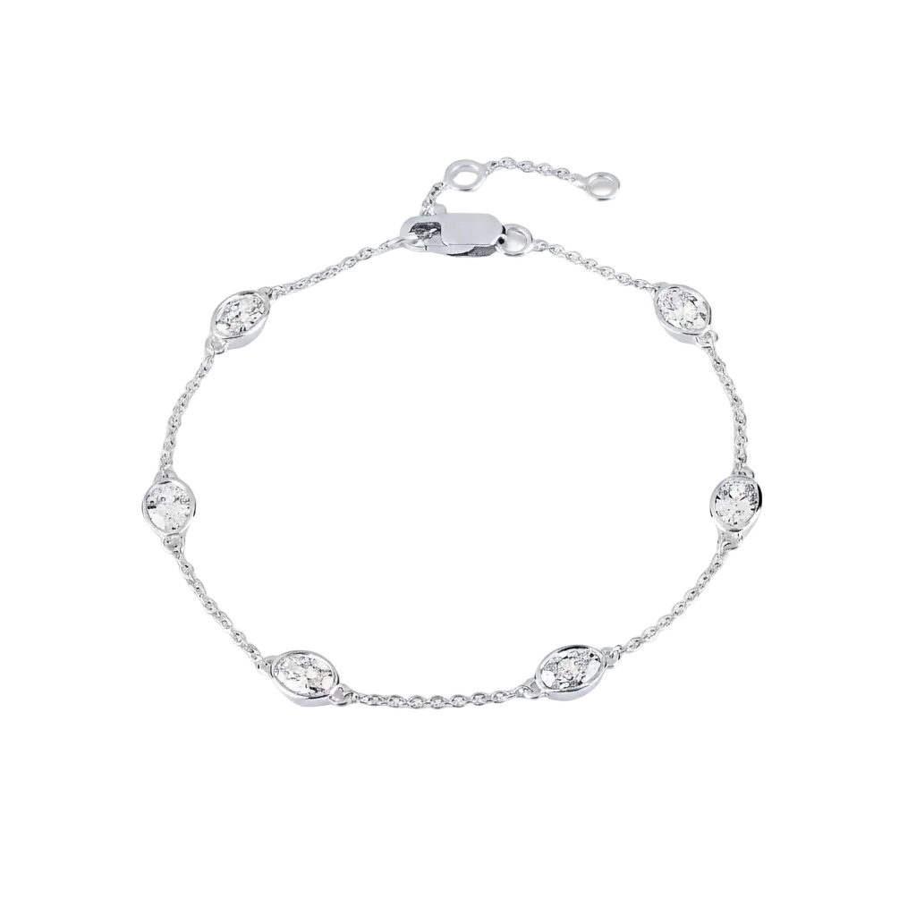 Astra Oval Bezel Bracelet