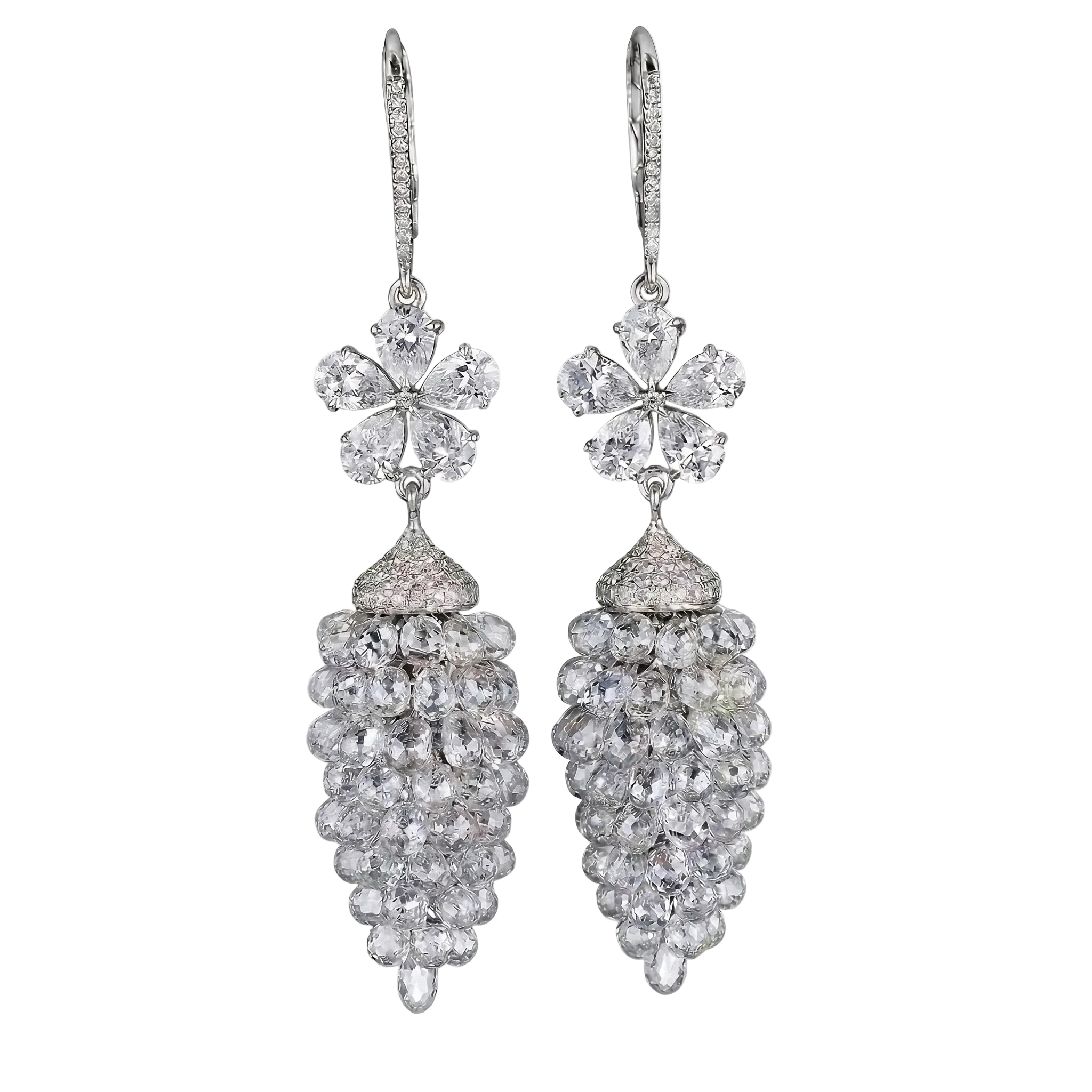 The Floral Cascade Briolette Masterpiece