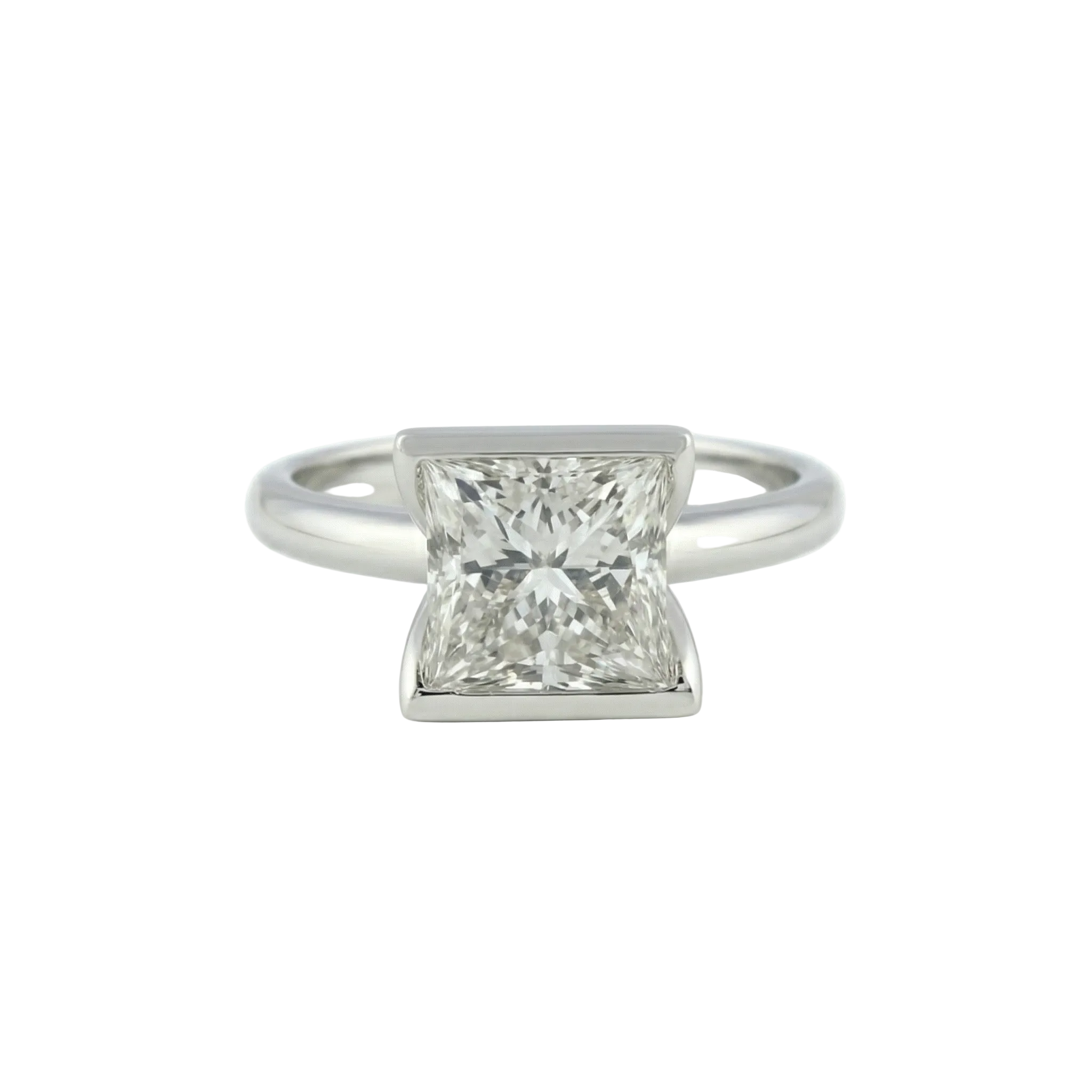 The Zenith Princess Bezel Ring