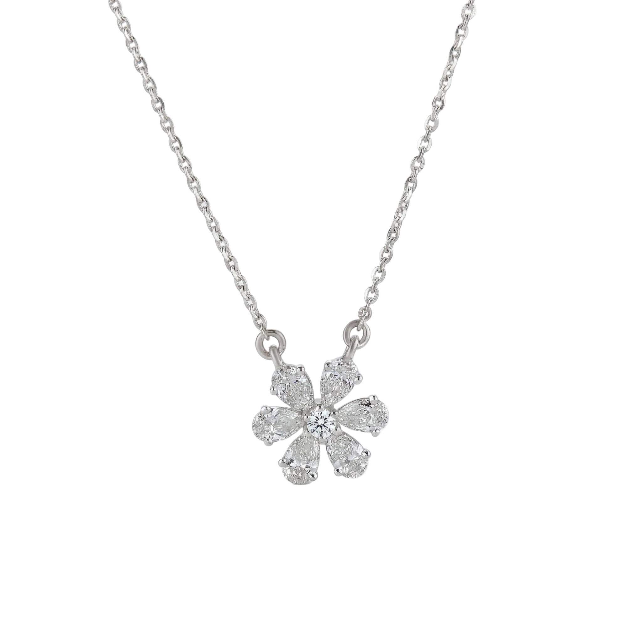 Pear Floral Bloom Pendant