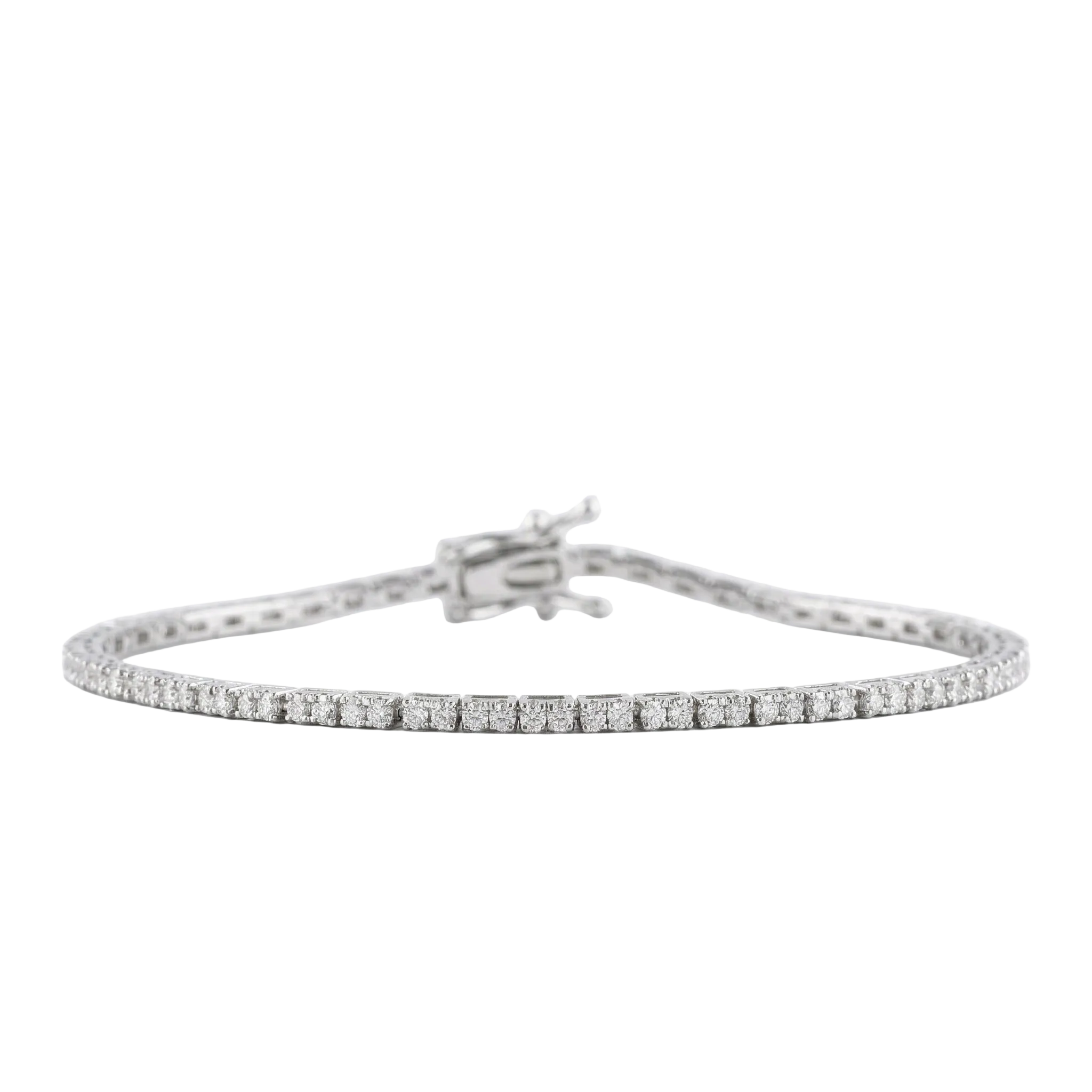 Round Brilliant Petite Tennis Bracelet
