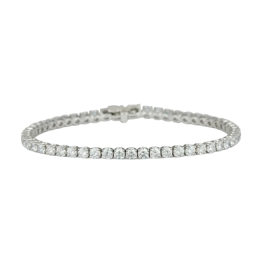 Round Brilliant Classic Tennis Bracelet