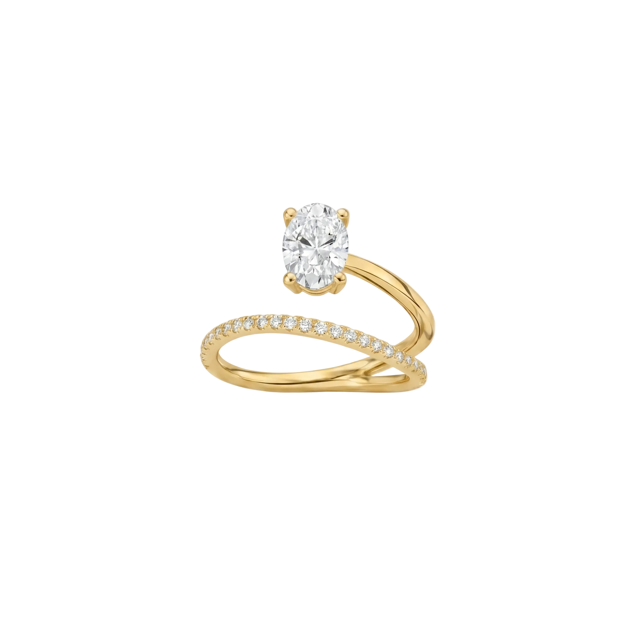 Oval Bypass Wrap Ring
