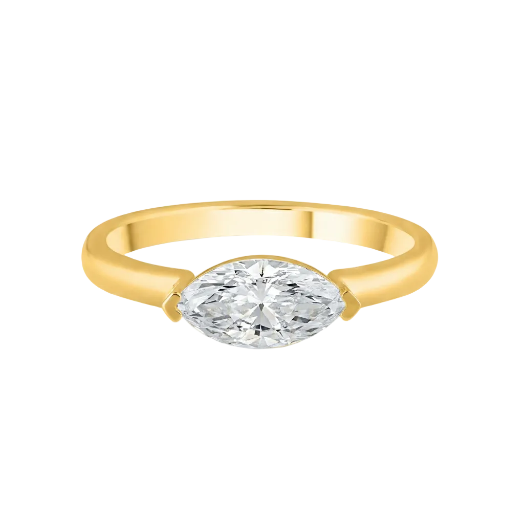 The Horizon Marquise Ring
