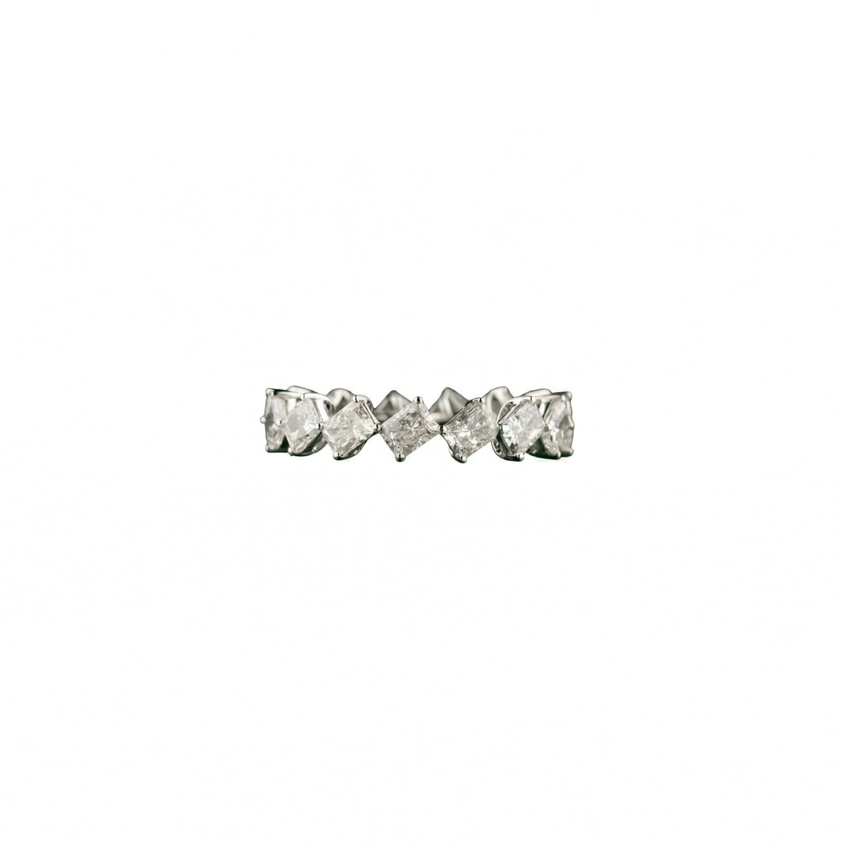 The Zenith Rhombus Eternity Band