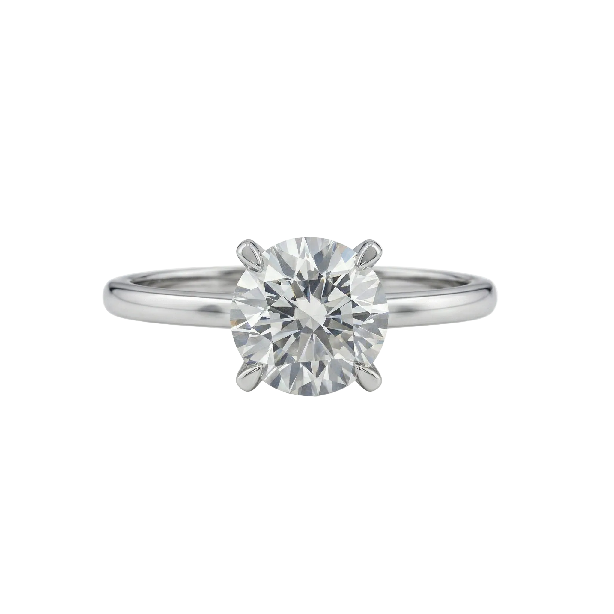 Round Brilliant Essential Solitaire