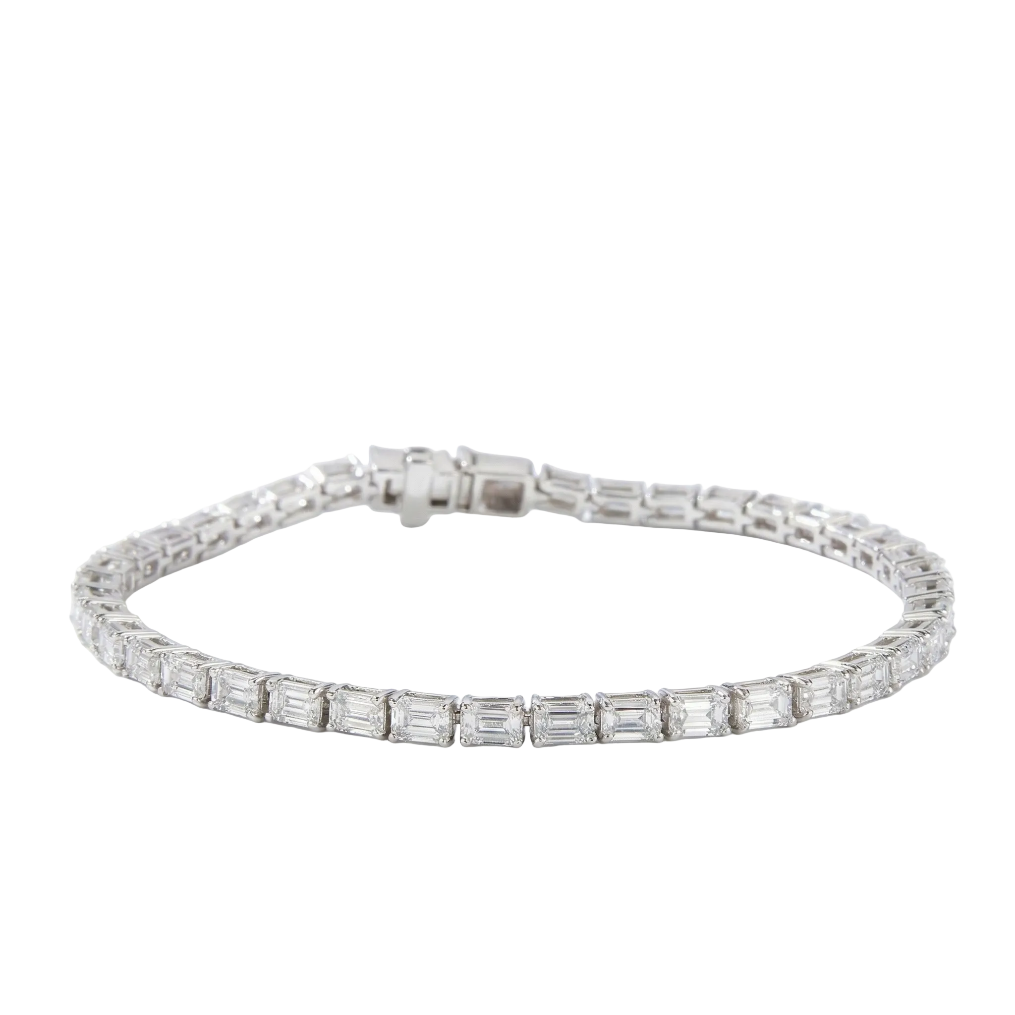 Emerald-Cut Grand Tennis Bracelet