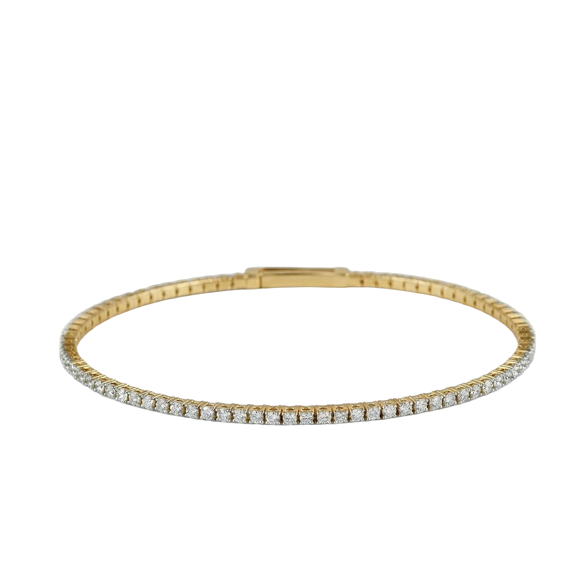 Round Brilliant Diamond Bracelet