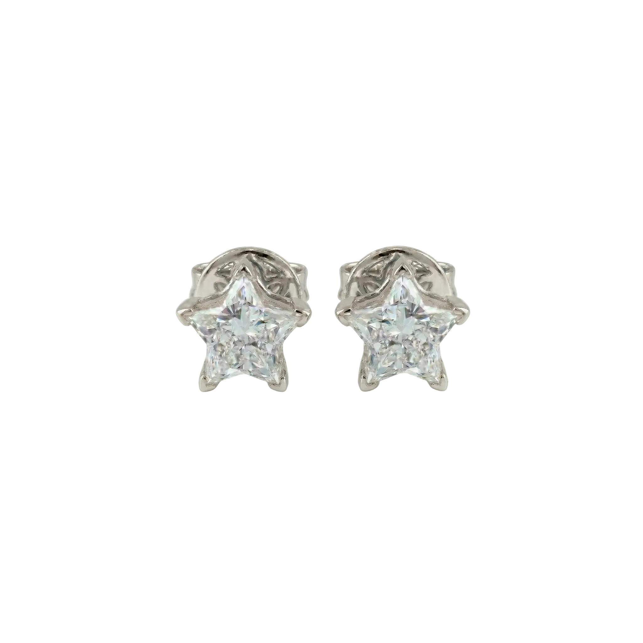 Celestial Star Solitaire Studs