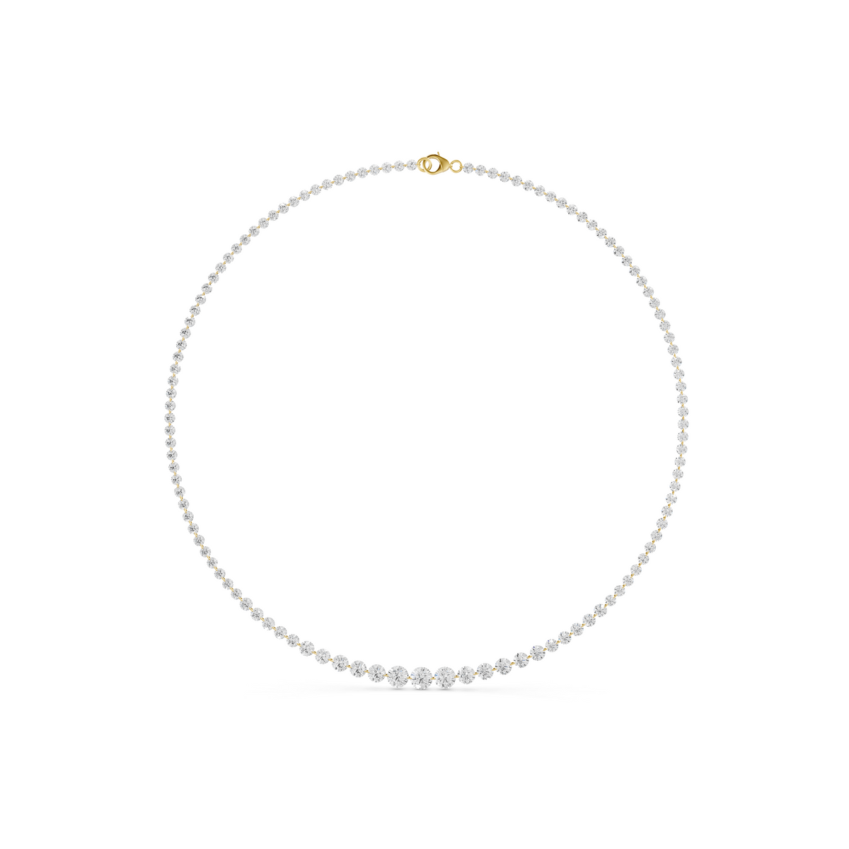 Classic Curve Diamond Necklace