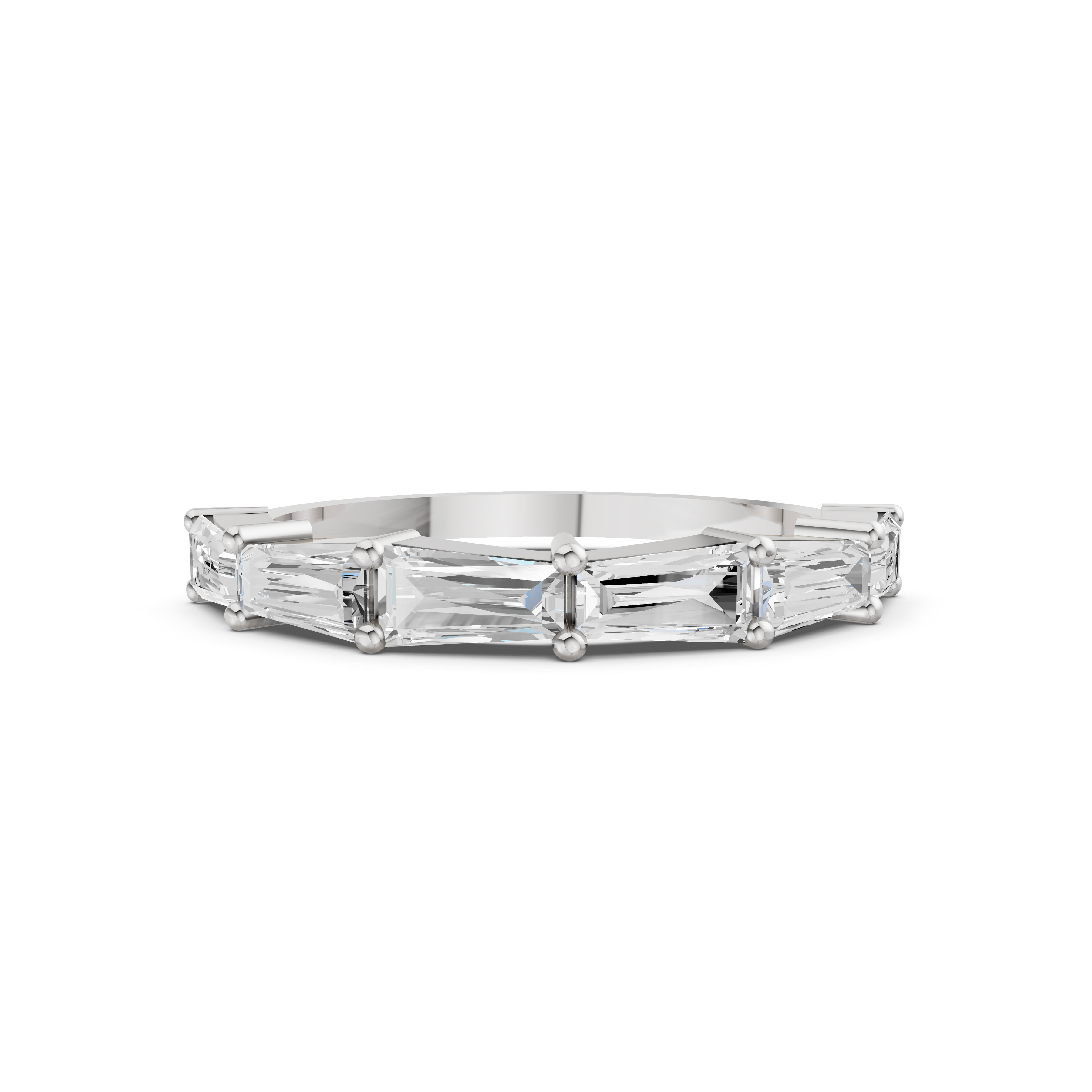 Tapered Half-Eternity Band