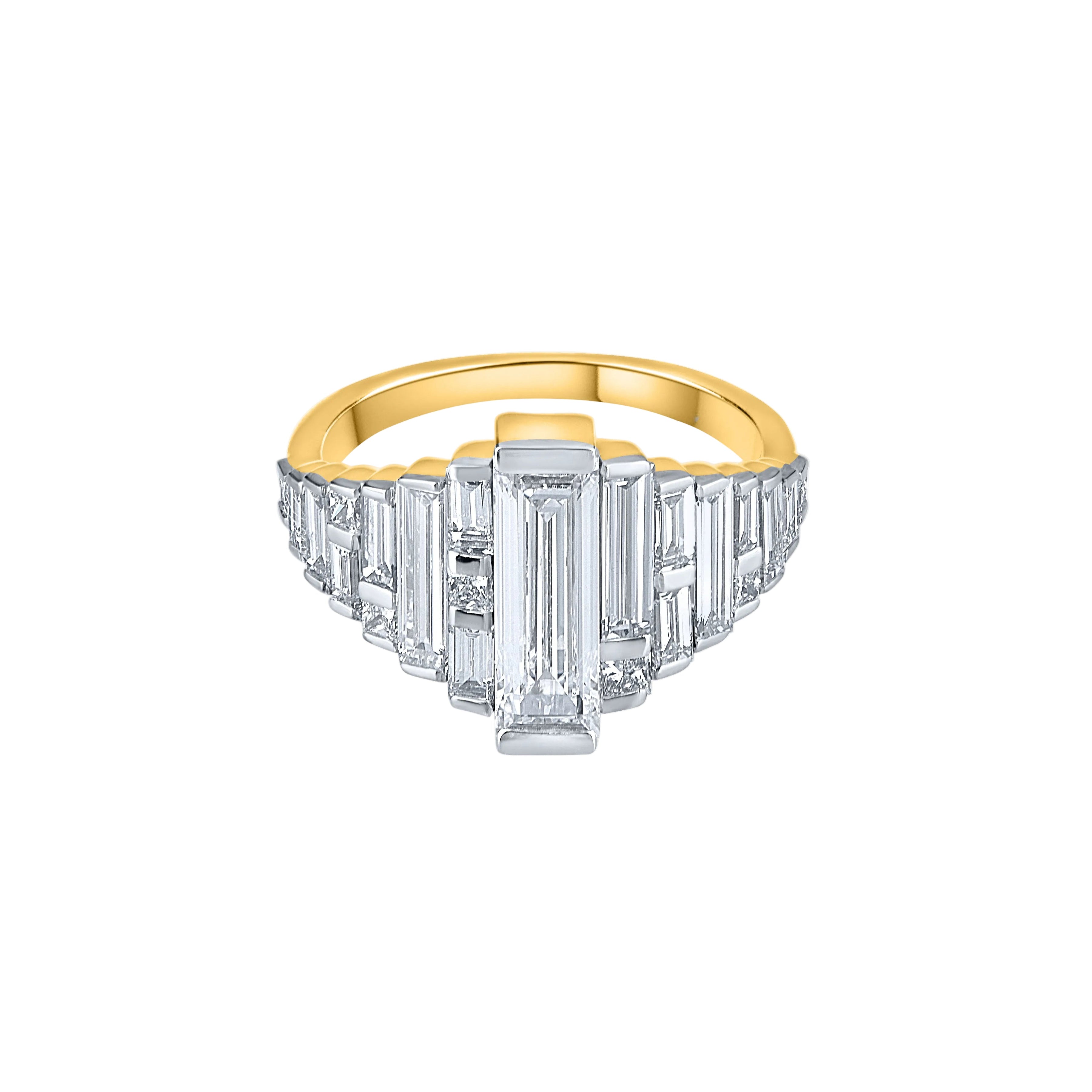 The Art Deco Empire Statement Ring