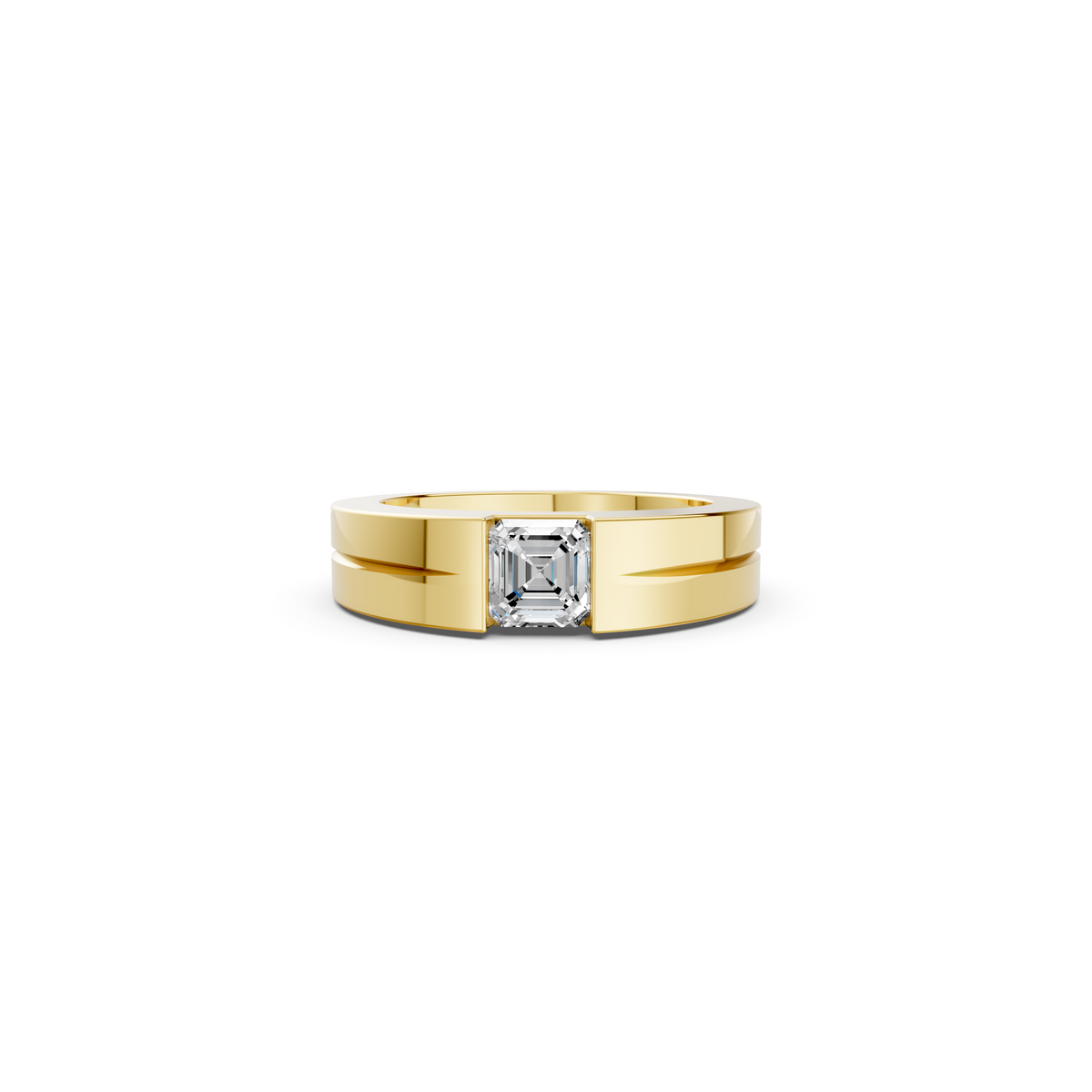 Aurex Split-Band Diamond Ring