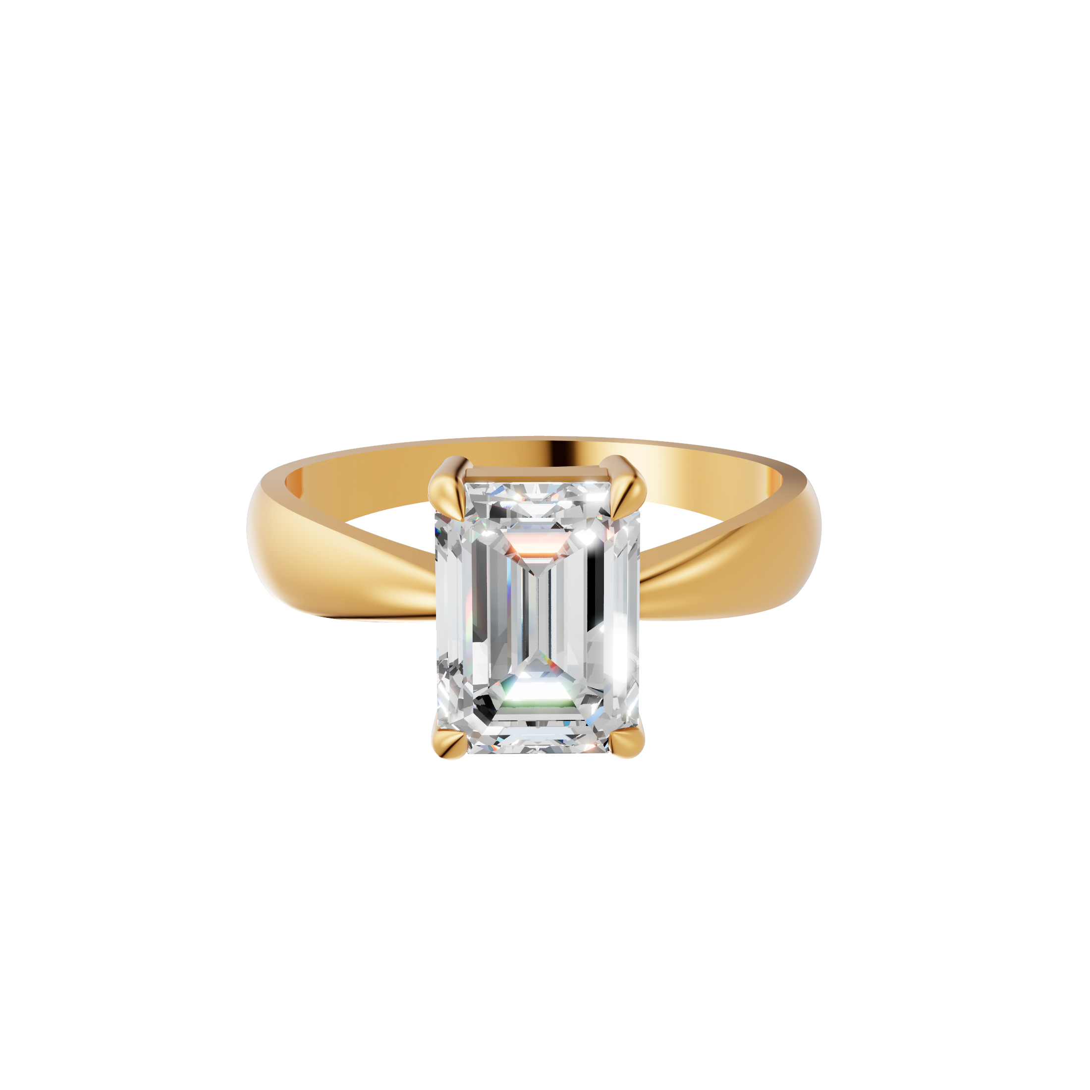 The Heirloom Emerald Solitaire Ring